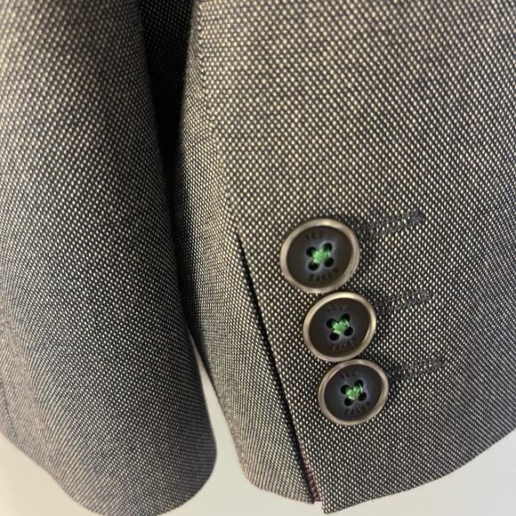 Ted Baker London Men's Sport Coat Blue Ted Size 4 US Size 40 - Picture 7 of 11